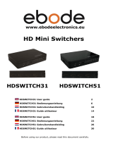 Ebode HDSWITCH51 Benutzerhandbuch