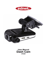 Ednet 87230 Dash Cam Benutzerhandbuch