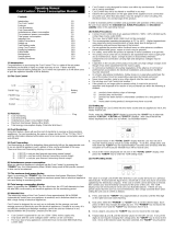 Techno line COST CONTROL Bedienungsanleitung