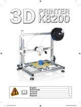 Velleman K8200 - 3D-printer bouwpakket Bedienungsanleitung