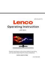Lenco LED-3213 Bedienungsanleitung