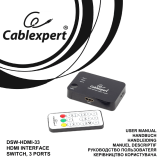 Cablexpert DSW-HDMI-33 Benutzerhandbuch