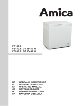 Amica GT 15449 Benutzerhandbuch