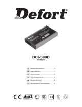 Defort DCI-300D Bedienungsanleitung