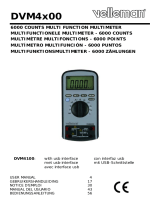 Velleman DVM4x00 Series Benutzerhandbuch
