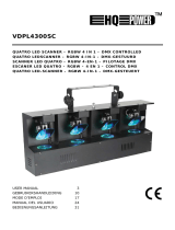 HQ-Power VDPL4300SC Benutzerhandbuch