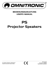 Omnitronic PS-30 Benutzerhandbuch