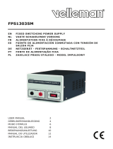 Velleman FPS1303SM Benutzerhandbuch