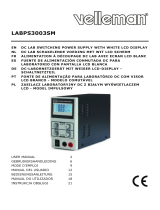 Velleman LABPS3003SM Benutzerhandbuch