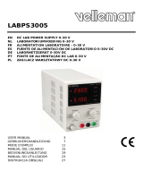 Velleman LABPS3005 Benutzerhandbuch