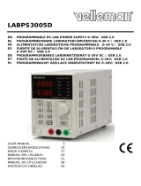 Velleman LABPS3005D Benutzerhandbuch