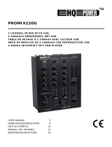 HQ Power PROMIX220U Bedienungsanleitung