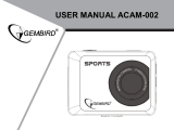 Gembird ACAM-002 Sports Benutzerhandbuch