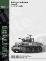 XciteRC U.S. M4A3 Sherman Benutzerhandbuch