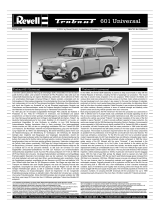Revell Trabant 601 Universal Benutzerhandbuch