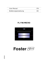 Foster FL F46 MICRO Benutzerhandbuch