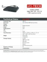 MS-Tech LU-550 Datenblatt