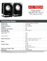 MS-Tech LD-120 Datenblatt