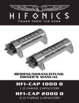 Hifonics CAP1000D Datenblatt