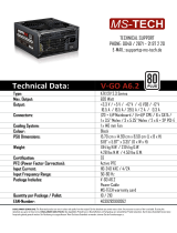 MS-Tech V-GO A6.2 Datenblatt
