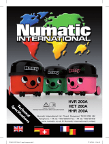 Numatic HVR200AGR Benutzerhandbuch
