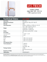 MS-Tech LC-182 WEI/ORAN Datenblatt
