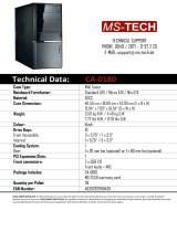 MS-Tech CA-0180 Datenblatt