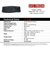 MS-Tech LT-940 Datenblatt