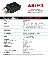 MS-Tech MS-N920VAL-CM Datenblatt