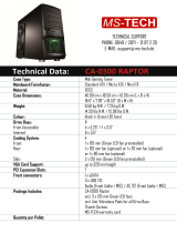 MS-Tech CA-0300 RAPTOR Datenblatt