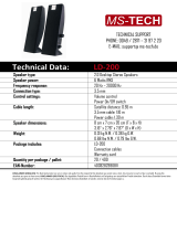 MS-Tech LD-200 Datenblatt