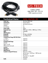 MS-Tech MM-30/HD-3D Datenblatt