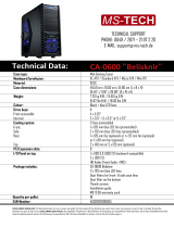MS-Tech CA-0600 BELISKNIR Datenblatt