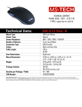 MS-Tech SM-X15 REV.B Datenblatt