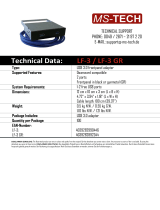 MS-Tech LF-3 Datenblatt