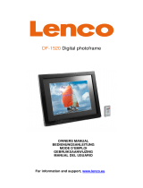 Lenco DF-1520 Bedienungsanleitung