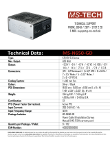 MS-Tech MS-N650 GD Datenblatt