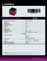 Lasmex S-01 RED Datenblatt