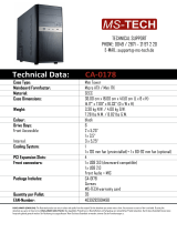 MS-Tech CA-0178 Datenblatt