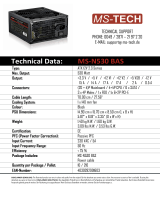 MS-Tech MS-N530-BAS Datenblatt