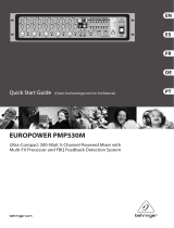 Behringer EUROPOWER PMP530M Benutzerhandbuch