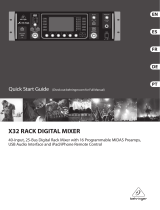 Behringer X32 DIGITAL MIXER Benutzerhandbuch
