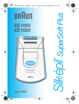 Braun EE1055, E1020, Silk-épil SuperSoft Benutzerhandbuch