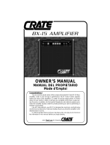 Crate BX-15 Benutzerhandbuch