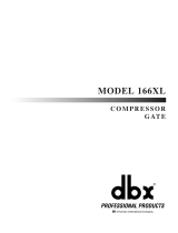 dbx 166XL Benutzerhandbuch