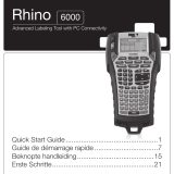 Dymo RhinoPRO 6000 Benutzerhandbuch