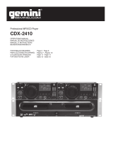 Gemini CDX-2410 Benutzerhandbuch