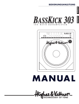 Hughes & Kettner Bass Kick 303 Benutzerhandbuch