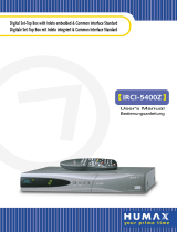 Humax IRCI-5400Z Benutzerhandbuch