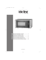 Ide Line Electronic microwave oven with grill Benutzerhandbuch